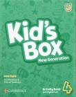 Kid's Box New Generation 4 Activity Book with Digital Pack. Autor: Nixon Caroline, Tomlinson Michael. Dadada.pl Okładka książki Kid's Box New Generation 4 Activity Book with Digital Pack