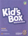 Kid's Box New Generation 6 Activity Book with Digital Pack. Autor: Nixon Caroline, Tomlinson Michael. Dadada.pl Okładka książki Kid's Box New Generation 6 Activity Book with Digital Pack