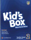 Kid`s Box New Generation Level 2. Autor: Frino Lucy, Nixon Caroline, Tomlinson Michael. Dadada.pl Okładka książki Kid`s Box New Generation Level 2