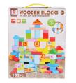 Opakowanie Klocki drewniane 102 elementy