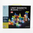 Opakowanie Klocki magnetyczny zjeżdżalnia ze światłem 75el