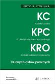 Kodeks cywilny. Kodeks postępowania cywilnego. Kodeks rodzinny i opiekuńczy. 13 innych aktów prawnych wyd. 85. Autor: Opracowanie zbiorowe. Dadada.pl Okładka książki Kodeks cywilny. Kodeks postępowania cywilnego. Kodeks rodzinny i opiekuńczy. 13 innych aktów prawnych wyd. 85