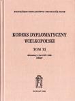 Okładka książki Kodeks Dyplomatyczny Wielkopolski T.11