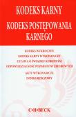 Kodeks karny, kodeks postępowania karnego,KW,KKW... Autor:   Praca zbiorowa. Dadada.pl Okładka książki Kodeks karny, kodeks postępowania karnego,KW,KKW..
