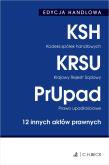 Kodeks spółek handlowych. Krajowy Rejestr Sądowy. Prawo upadłościowe. 12 innych aktów prawnych wyd. 40. Autor: Opracowanie zbiorowe. Dadada.pl Okładka książki Kodeks spółek handlowych. Krajowy Rejestr Sądowy. Prawo upadłościowe. 12 innych aktów prawnych wyd. 40