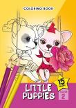 Opakowanie Kolorowanka A5 15 obrazków Małe pieski 2