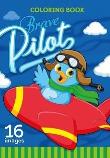 Opakowanie Kolorowanka A5 16 obrazków Dzielny pilot