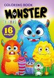 Opakowanie Kolorowanka A5 16 obrazków Potworki