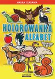 Kolorowanka Alfabet. Autor: Tonder Krzysztof. Dadada.pl Okładka książki Kolorowanka Alfabet