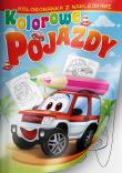 Okładka książki Kolorowanka kolorowe pojazdy