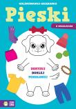 Okładka książki Kolorowanka-ubieranka. Pieski