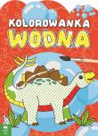 Okładka książki Kolorowanka wodna dinozaury