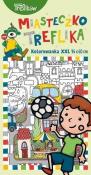 Kolorowanka XXL. Miasteczko Treflika. Autor:   Praca zbiorowa. Dadada.pl Okładka książki Kolorowanka XXL. Miasteczko Treflika