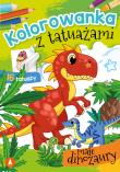 Kolorowanka z tatuażami. Małe dinozaury. Autor: WYDAWNICTWO SKRZAT. Dadada.pl Okładka książki Kolorowanka z tatuażami. Małe dinozaury