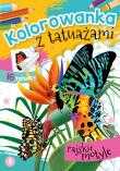 Kolorowanka z tatuażami. Rajskie motyle. Autor: WYDAWNICTWO SKRZAT. Dadada.pl Okładka książki Kolorowanka z tatuażami. Rajskie motyle