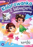 Kolorowanka z tatuażami Wróżki. Autor:   Praca zbiorowa. Dadada.pl Okładka książki Kolorowanka z tatuażami Wróżki