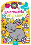 Kolorowanka z wykrojnikiem. Wielkanoc. Kolorowanka z wykrojnikiem. Autor: Opracowanie zbiorowe. Dadada.pl Okładka książki Kolorowanka z wykrojnikiem. Wielkanoc. Kolorowanka z wykrojnikiem