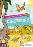 Kolorowanki i zabawy. Dinozaury. Autor: Julia Nikodem. Dadada.pl Okładka książki Kolorowanki i zabawy. Dinozaury