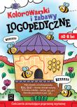 Kolorowanki i zabawy logopedyczne. Autor: Podgórska Anna, Grażyna Wasilewicz. Dadada.pl Okładka książki Kolorowanki i zabawy logopedyczne