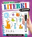 Kolorowe literki z pisakiem. Piszę i zmazuję od 5. Autor: Kaczyńska Agata. Dadada.pl Okładka książki Kolorowe literki z pisakiem. Piszę i zmazuję od 5