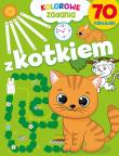 Okładka książki Kolorowe zadania z kotkiem