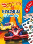 Okładka książki Koloruj i baw się. 30 tatuaży. Hot Wheels