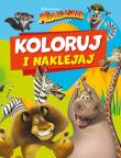Okładka książki Koloruj i naklejaj. Madagaskar