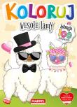 Okładka książki Koloruj - Wesołe lamy