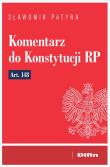Okładka książki Komentarz do Konstytucji RP art. 148