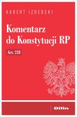 Komentarz do Konstytucji RP art. 218. Autor: Izdebski Hubert. Dadada.pl Okładka książki Komentarz do Konstytucji RP art. 218
