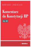 Okładka książki Komentarz do Konstytucji RP art. 40