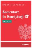 Komentarz do Konstytucji RP art. 71, 72. Autor: Sierpowska Iwona. Dadada.pl Okładka książki Komentarz do Konstytucji RP art. 71, 72
