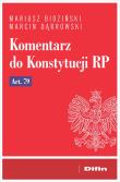 Okładka książki Komentarz do Konstytucji RP art. 79