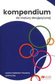 Kompendium do matury dwujęzycznej. Autor: Marta Rosińska, Edwards Lynda, Monika Cichmińska. Dadada.pl Okładka książki Kompendium do matury dwujęzycznej