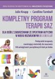 Kompletny program terapii SAZ 3-5 lat podr bez DVD. Autor: Julie Knapp, Carolline Turnbull. Dadada.pl Okładka książki Kompletny program terapii SAZ 3-5 lat podr bez DVD