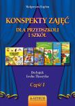Okładka książki Konspekty zajęć dla przedszkoli i szkół. Część I.