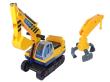 Opakowanie Koparka chwytak z ruchomym ramieniem żółta