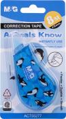 Korektor w taśmie Animal Planet 8mx5mm mix. Wydawca: HAPPY COLOR. Dadada.pl Opakowanie Korektor w taśmie Animal Planet 8mx5mm mix