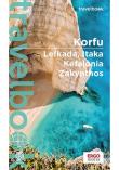 Korfu. Lefkada, Itaka, Kefalonia, Zakynthos. Travelbook wyd. 2023. Autor: Mikołaj Korwin-Kochanowski, Dorota Snoch. Dadada.pl Okładka książki Korfu. Lefkada, Itaka, Kefalonia, Zakynthos. Travelbook wyd. 2023