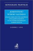 Okładka książki Korzystność'' wyroku łącznego
