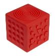 Opakowanie Kostka sensoryczna czerwona 8,5cm