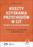 Koszty uzyskania przychodów w CIT. Autor: Jarosław Ziółkowski. Dadada.pl Okładka książki Koszty uzyskania przychodów w CIT