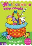Koszyczki. Wielkanocne kolorowanki. Autor: Opracowanie zbiorowe. Dadada.pl Okładka książki Koszyczki. Wielkanocne kolorowanki