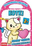 Kotki. Kolorowanka maluszka. Autor: HUBERT WŁODARCZYK. Dadada.pl Okładka książki Kotki. Kolorowanka maluszka