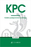 KPC. Kodeks postępowania cywilnego wyd. 58. Autor: Opracowanie zbiorowe. Dadada.pl Okładka książki KPC. Kodeks postępowania cywilnego wyd. 58