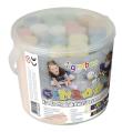 Opakowanie Kreda chodnikowa Gimboo XXL w plastikowym wiaderku 20szt. mix kolorów
