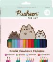 Kredki ołówkowe 18 kolorów Pusheen BAMBINO. Wydawca: ST-MAJEWSKI. Dadada.pl Opakowanie Kredki ołówkowe 18 kolorów Pusheen BAMBINO