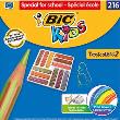 Opakowanie Kredki ołówkowe BIC Kids Tropicolors Zestaw 216 sztuk