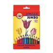 Opakowanie Kredki Omega Jumbo 12 kolorów