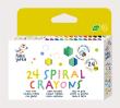 Opakowanie Kredki spiralne - 24 kolorów